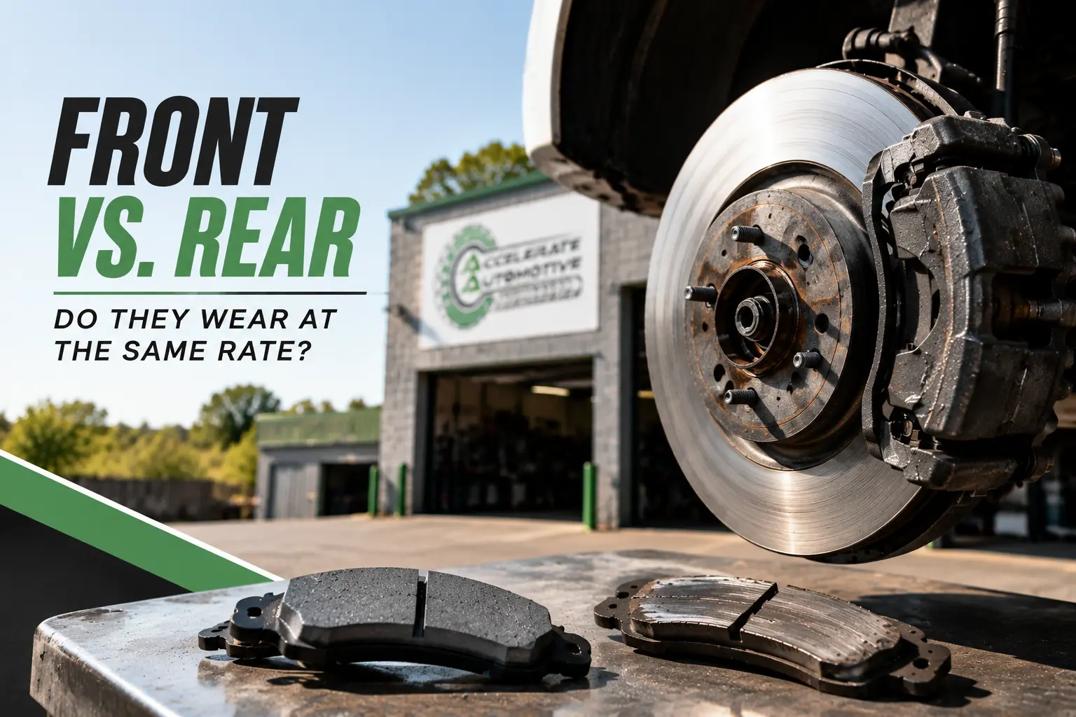 Front vs. Rear: Do They Wear at the Same Rate?