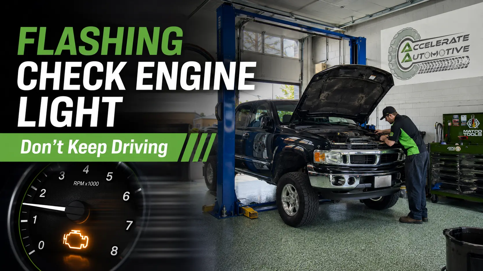 flashing check engine light repair York PA