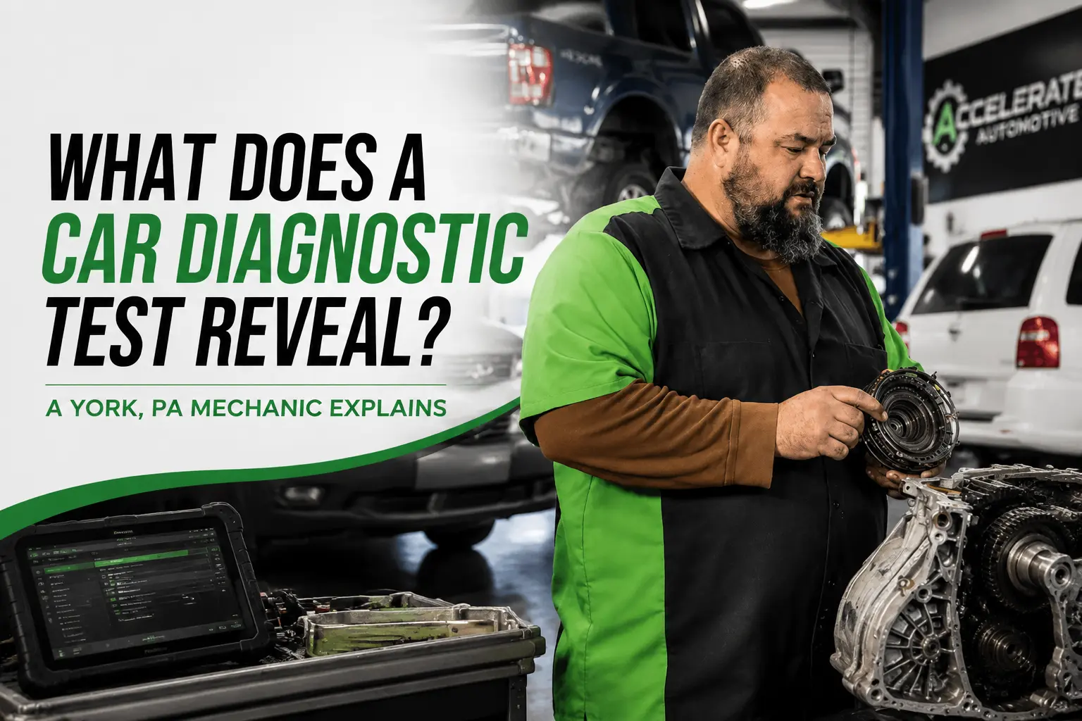 what does a car diagnostic test reveal