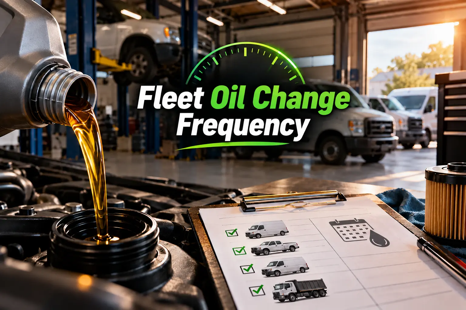 fleet oil change frequency York PA