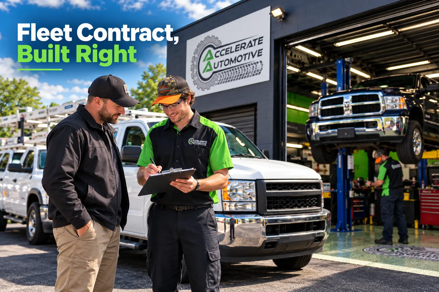 how to set up a fleet maintenance contract in York PA