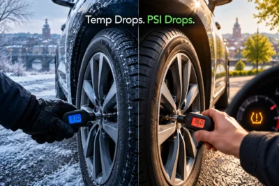 tire pressure changes with temperature York PA
